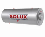 Αριστερή όψη boiler ηλιακού θερμοσίφωνα Solux 160 λίτρων