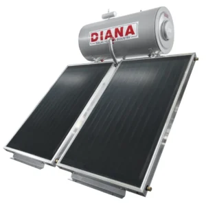 Αριστερή πλευρά ηλιακού θερμοσίφωνα Diana Classic 300 λίτρα