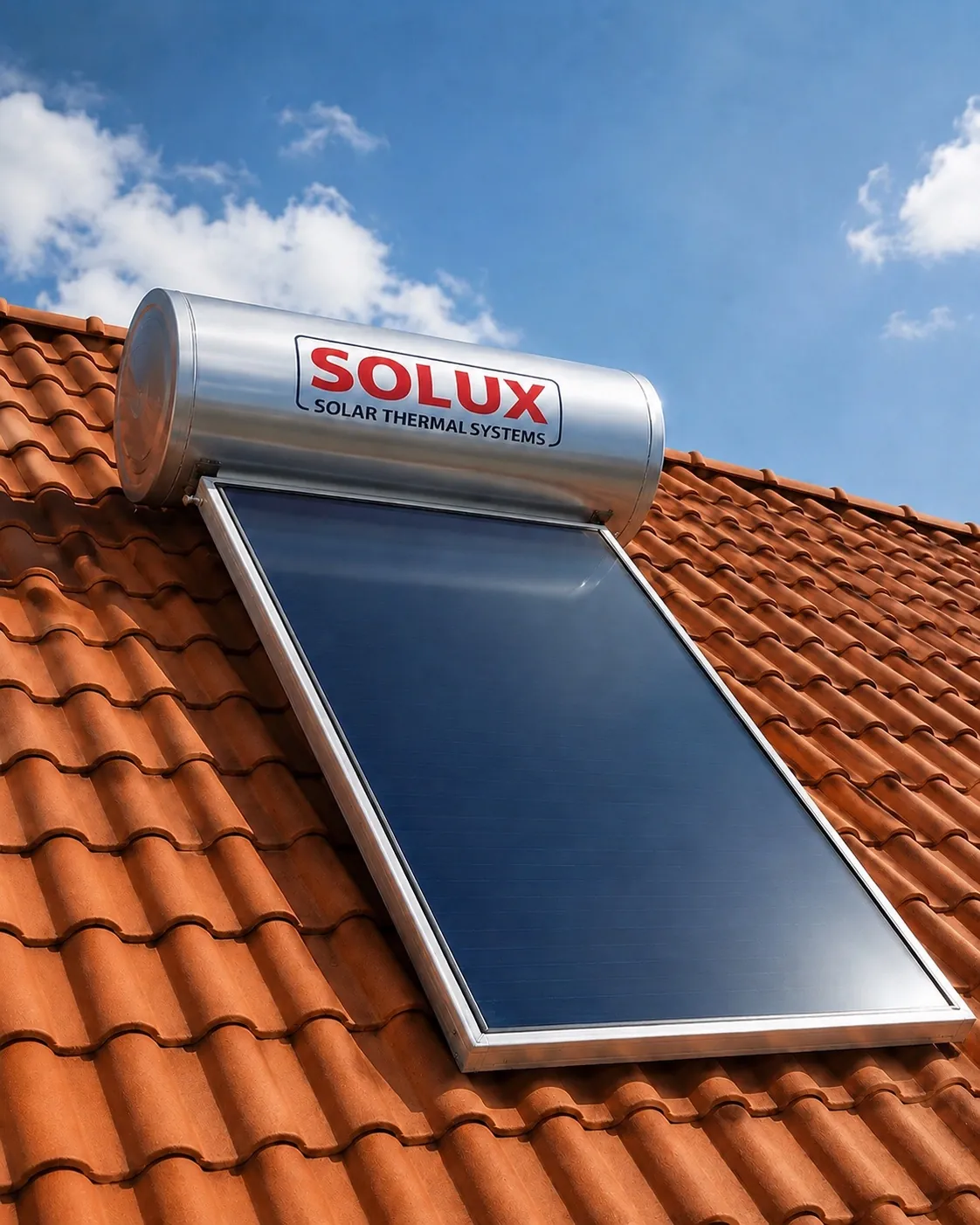 iliakos-thermosifonas-solux-120lt-2m2-keramoskepi Ηλιακός Θερμοσίφωνας SOLUX Gl 120lt Κεραμοσκεπή