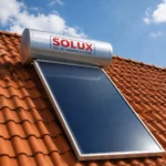 Ηλιακός Θερμοσίφωνας solux 160lt Τριπλή Ενέργεια