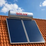 Ηλιακός Θερμοσίφωνας solux 200lt glass 4m²